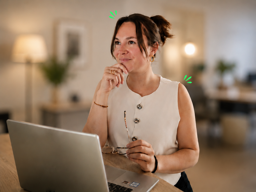 Portrait de Charlotte, fondatrice de CB Consulting